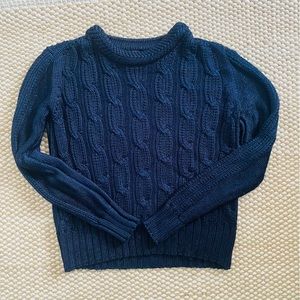Magaschoni Navy Blue silk Sweater